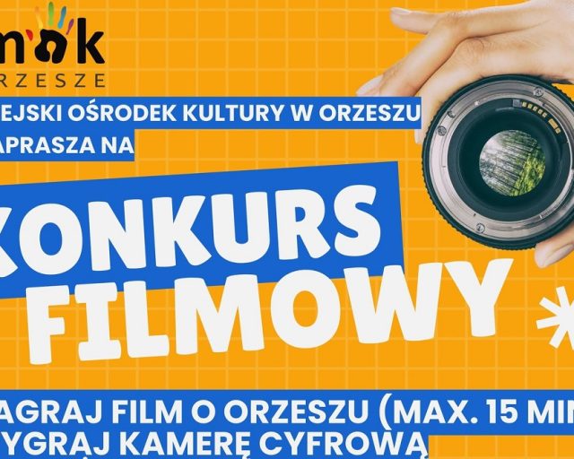 Masz jeszcze czas! Konkurs filmowy w Orzeszu czeka na Twoje zgłoszenie