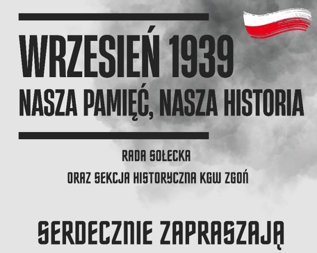 Zgoń wspomina ofiary wojny – obchody września 1939 roku