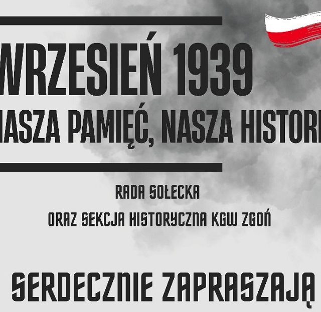 Zgoń wspomina ofiary wojny – obchody września 1939 roku
