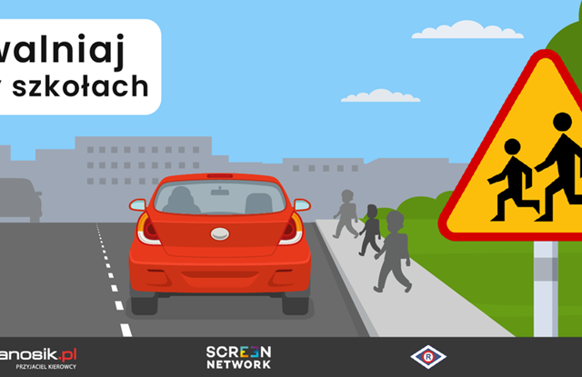 Wrzesień pod znakiem bezpieczeństwa – trwa akcja „Zwalniaj przy szkołach”