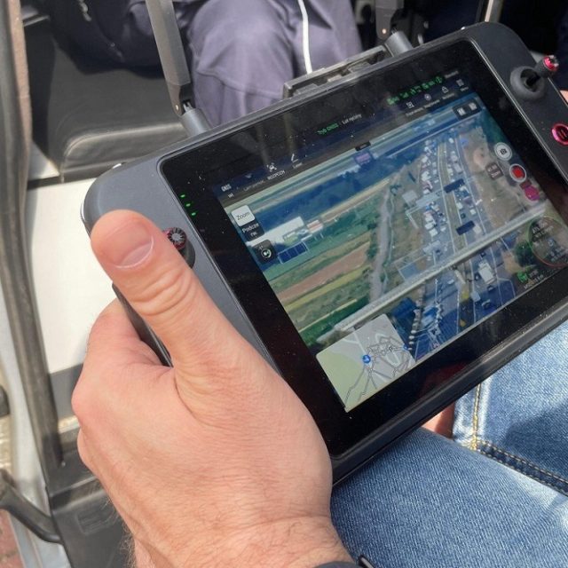 63 akcje z dronami w 2025 roku – setki kierowców ukaranych