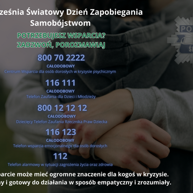 10 września – Światowy Dzień Zapobiegania Samobójstwom: Jak rozpoznać zagrożenie?