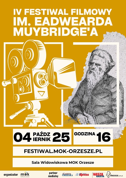IV Festiwal Filmowy im. Muybridge’a już w październiku w MOK Orzesze