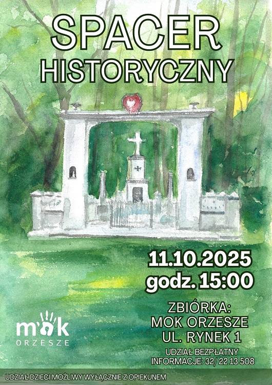 Spacer historyczny w Orzeszu – poznaj dzieje pomnika na Pasternioku