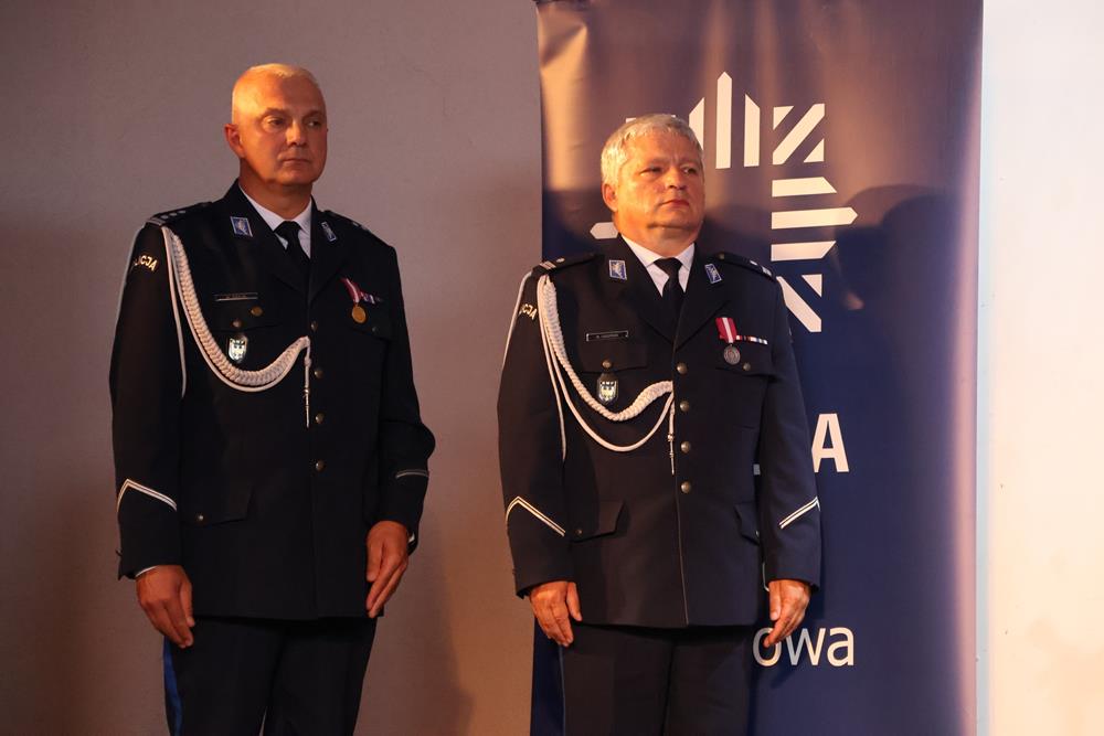Uroczyste wyróżnienia dla policjantów z Orzesza podczas Święta Policji - fotoreportaż