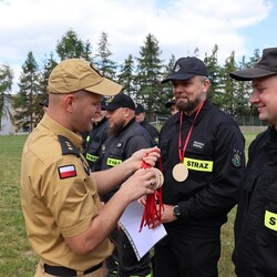 Miejskie Zawody Sportowo-Pożarnicze w Orzeszu