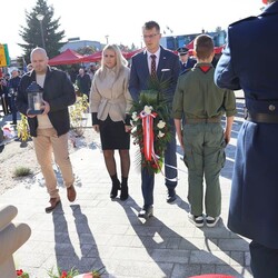 Odsłonięcie pomnika Powstańców Śląskich