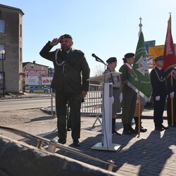 Odsłonięcie pomnika Powstańców Śląskich