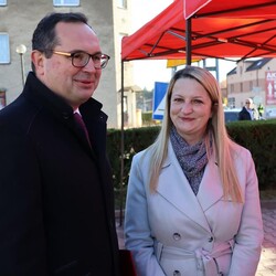 Odsłonięcie pomnika Powstańców Śląskich