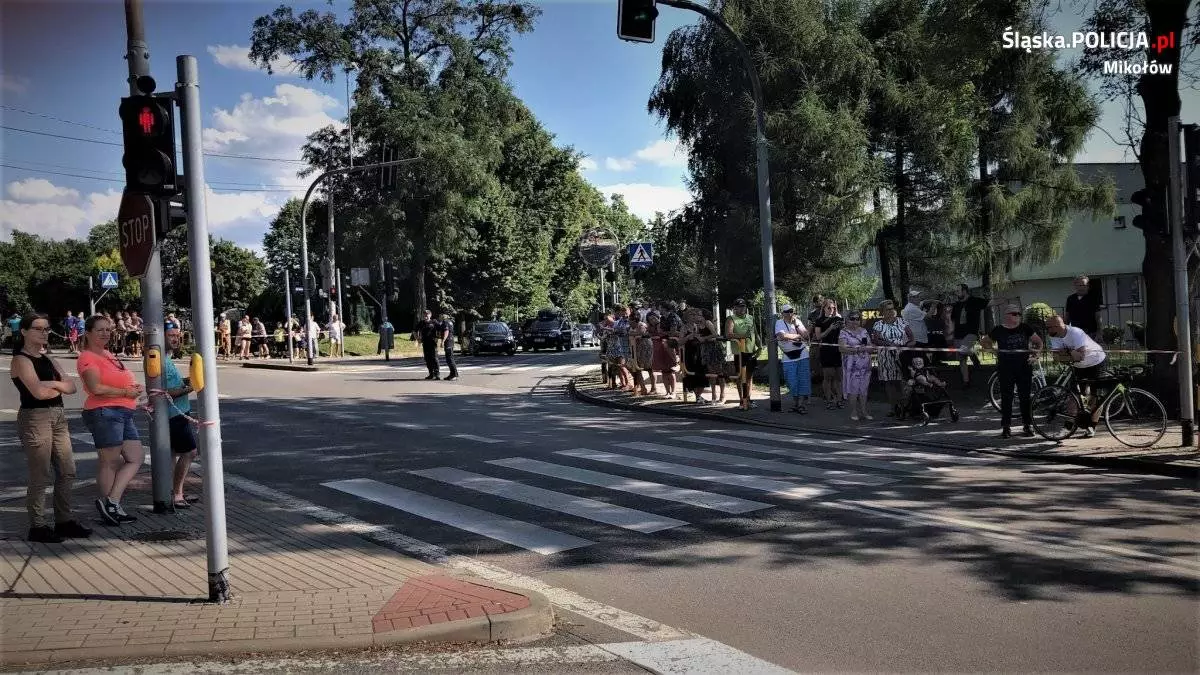 78. wyścig Tour De Pologne na ulicach powiatu mikołowskiego