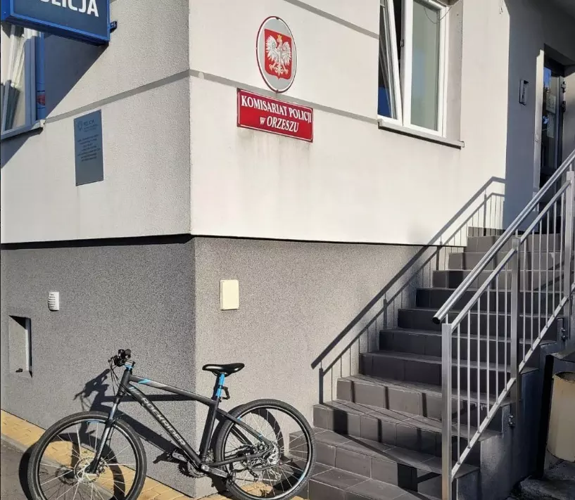 Kradziony rower odzyskany, sprawca ustalony. 43-latek miał w organizmie blisko 4 promile / fot. KPP Mikołów