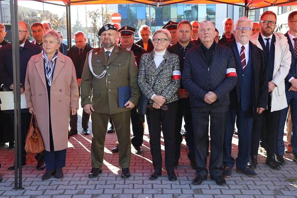 Odsłonięcie pomnika Powstańców Śląskich / fot. UM Orzesze