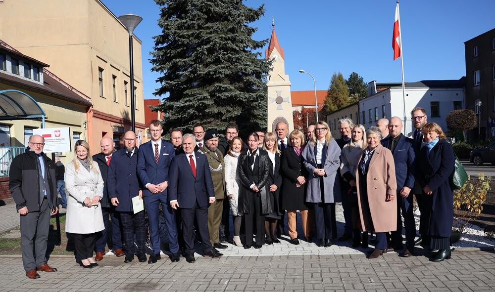 Odsłonięcie pomnika Powstańców Śląskich / fot. UM Orzesze