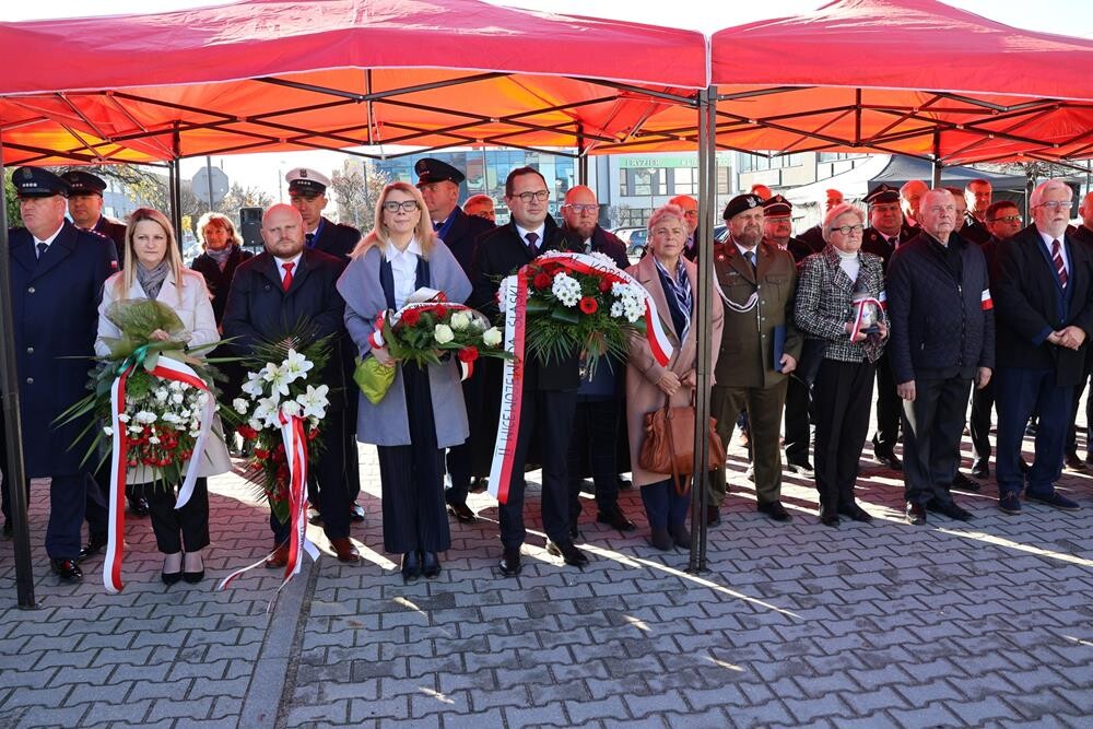 Odsłonięcie pomnika Powstańców Śląskich / fot. UM Orzesze