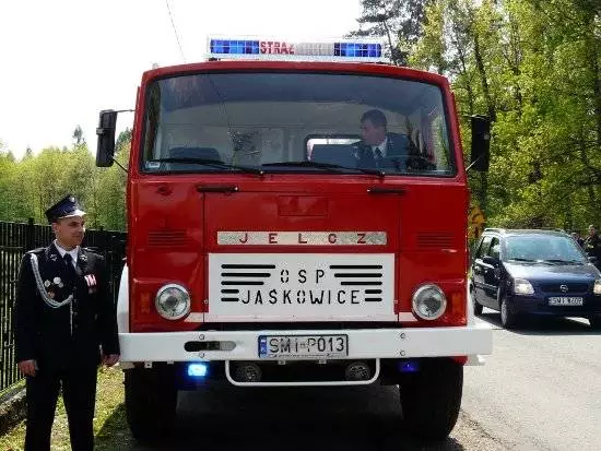 Poświęcenie samochodu pożarniczego w OSP Jaśkowice