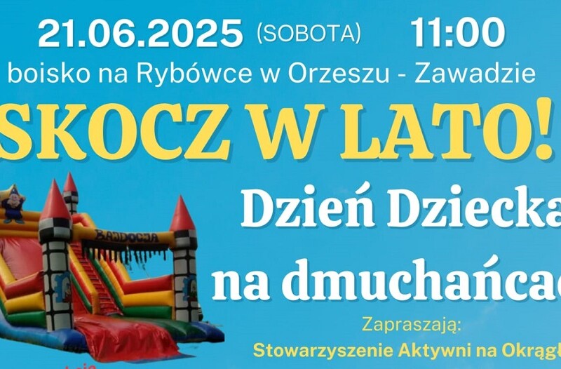 Skocz w lato! Dzień Dziecka w Orzeszu-Zawadzie