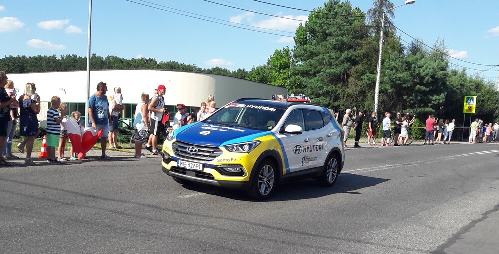 Peleton Tour de Pologne przejechał wczoraj przez Orzesze!