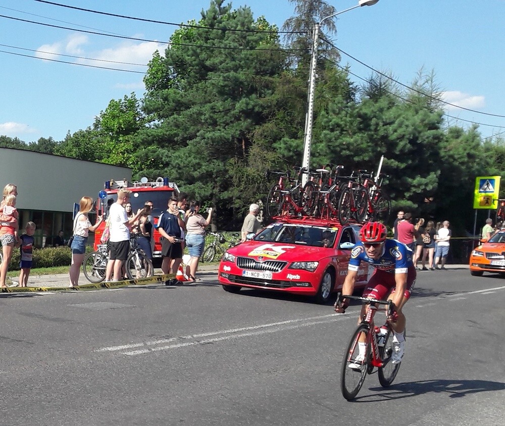 Peleton Tour de Pologne przejechał wczoraj przez Orzesze!