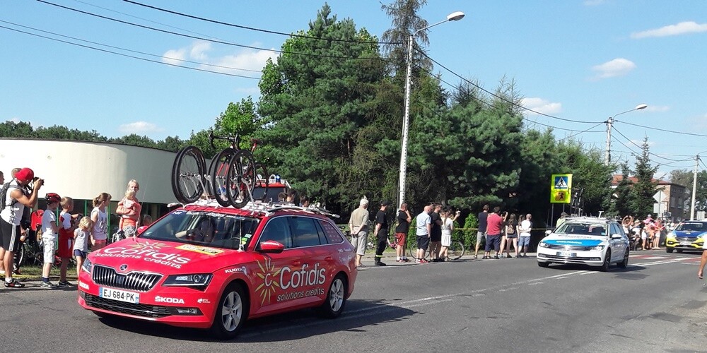 Peleton Tour de Pologne przejechał wczoraj przez Orzesze!