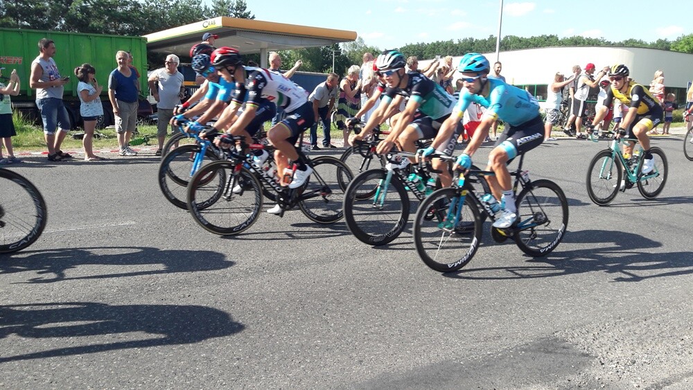 Peleton Tour de Pologne przejechał wczoraj przez Orzesze!