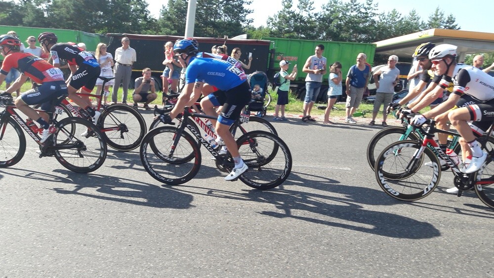 Peleton Tour de Pologne przejechał wczoraj przez Orzesze!