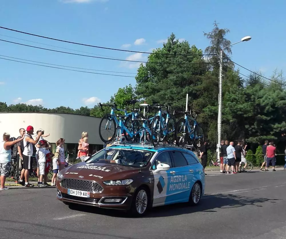 Peleton Tour de Pologne przejechał wczoraj przez Orzesze!