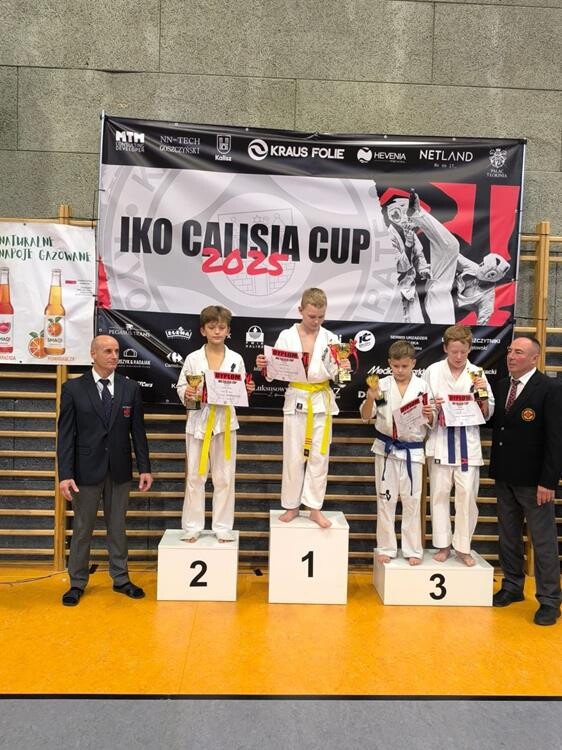 UKS Karate Kyokushin na turnieju IKO Calisia Cup / fot. FB UKS Karate Kyokushin Orzesze