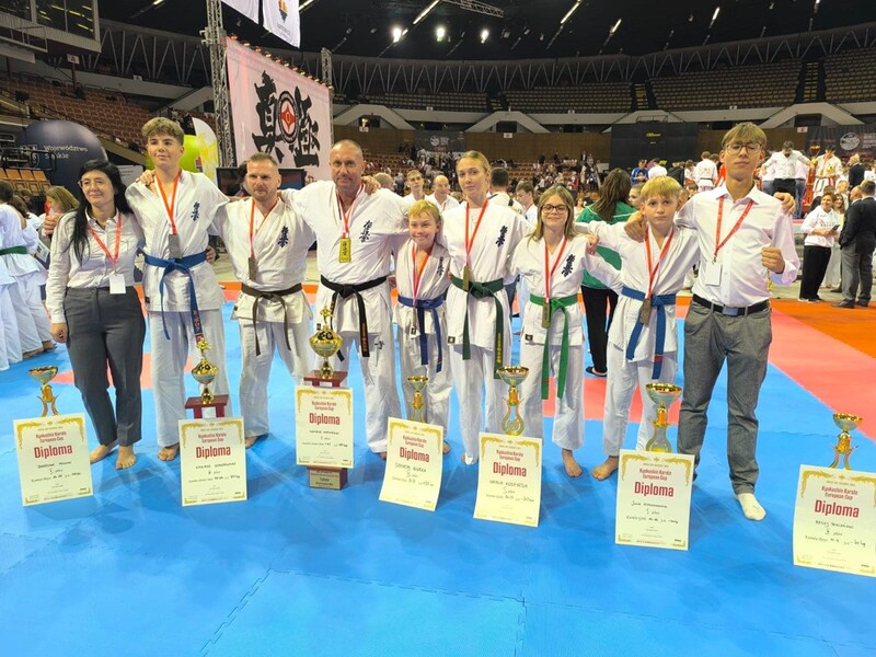 Wspaniały występ Uczniowskiego Klubu Karate Kyokushin z Orzesza