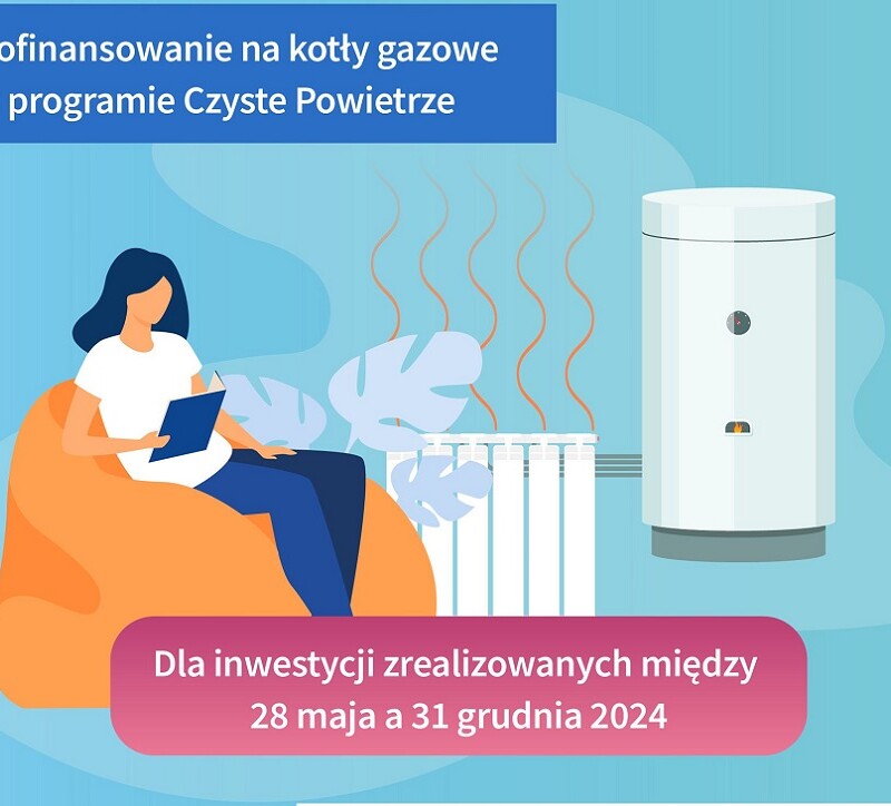 Wznowienie naboru do „Czyste Powietrze” – dotacja na kotły gazowe