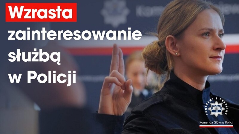 Wzrost liczby podań do Policji – 81% więcej aplikacji w 2025 roku!